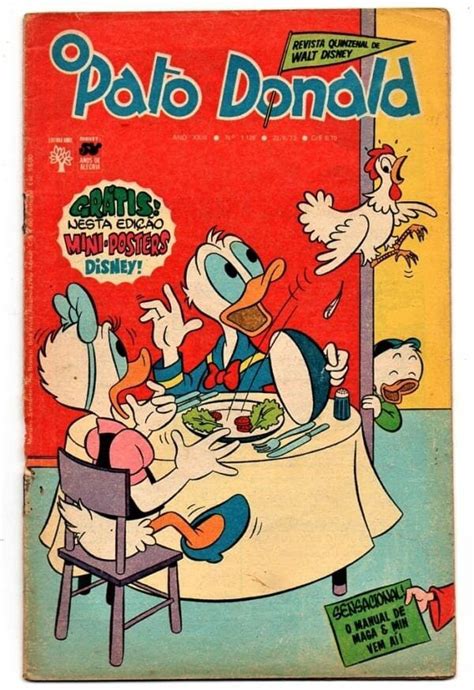 Hq Pato Donald N 1128 22 Junho 1973 Editora Abril Casa Do