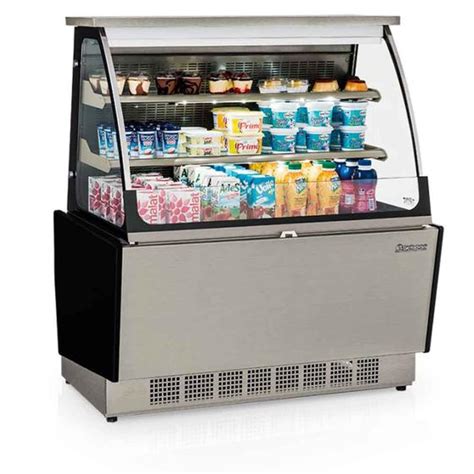 Vitrine Refrigerada Dupla Função Auto Atendimento Prateleira GSRA 110