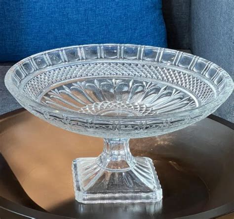 Versailles Cut Glass Footed Plate Aenzay Homes