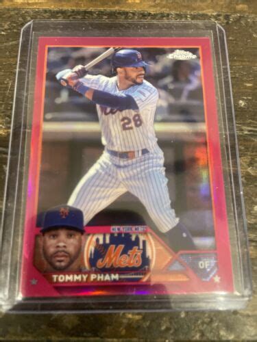 Topps Chrome Update Series Tommy Pham Magenta Refractor