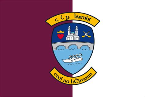 Westmeath Gaa Crest Handwaver Flag Flags Ireland Prospect Design