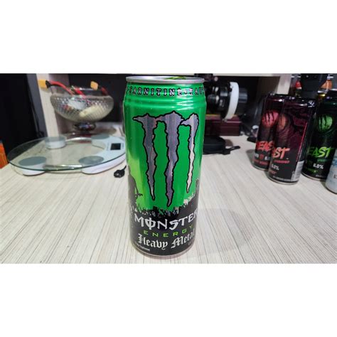 Monster Energy Heavy Metal Lata Vazia Shopee Brasil