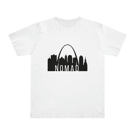 Digital Nomad St Louis Skyline Shirt For Travelers Wanderers And