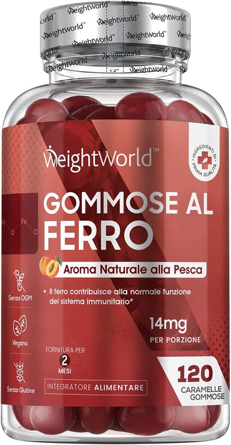 Integratore Ferro Mg In Caramelle Gommose Ferro Integratore Con