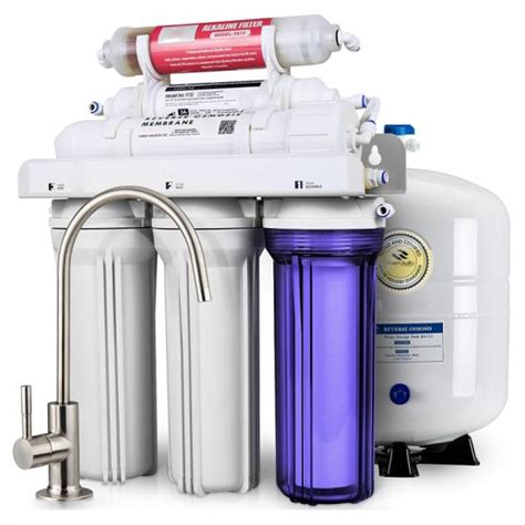 China 6 Stage 50 75 100gpd RO Water Filter Reverse Osmosis Water