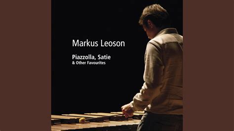 3 Gymnopédies Excerpts Arr M Leoson for Marimba No 1 Lent et