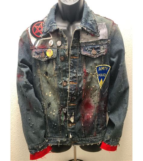 Jean Jacket From Chadcherryclothing Distressed Denim Jackets By Chad