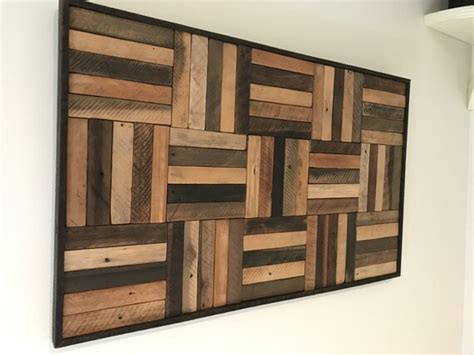 Rustic Wood Wall Art Panels - Wall Design Ideas