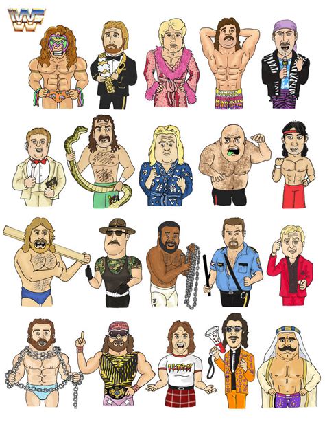 Wwf Heros 1 By Blank Mange On Deviantart