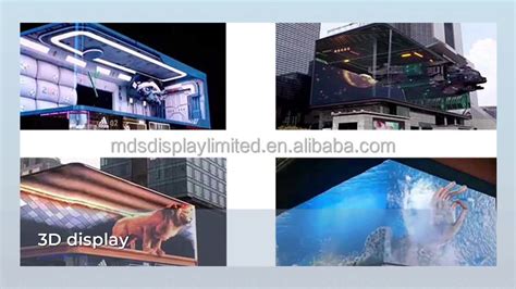 Quality Outdoor 3D Display Led Screen Manufacturer Big Led Display