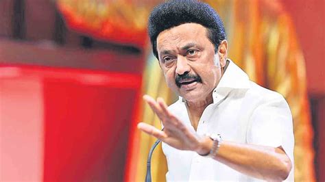 Cm M K Stalin Namasthe Telangana