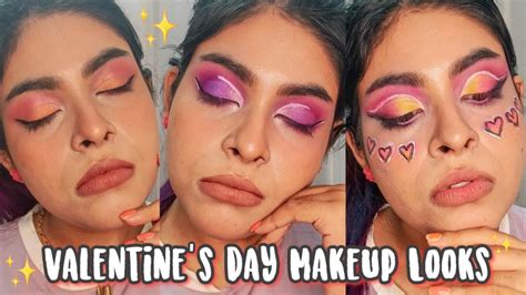 Valentines Day Makeup Look Ideas Colorful Valentine Day Makeup