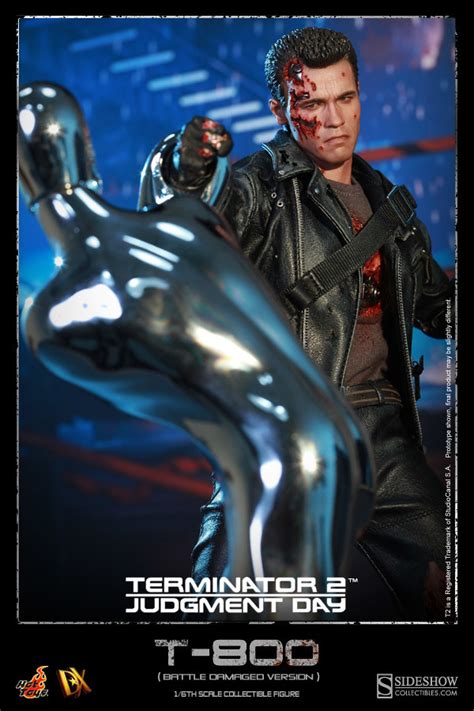 Hot Toys DX13 魔鬼終結者2T 800戰損版