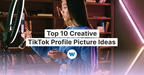 Top 10 Creative Tiktok Profile Picture Ideas Wavevideo Blog Latest Video Marketing Tips