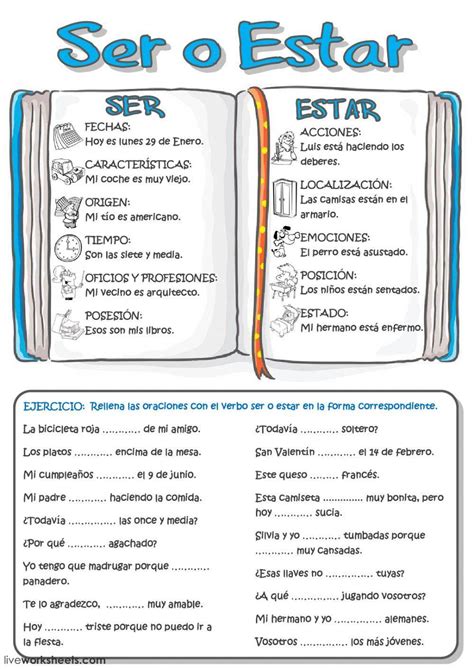 46523 Ser O Estar Víctor Gayol Liveworksheets