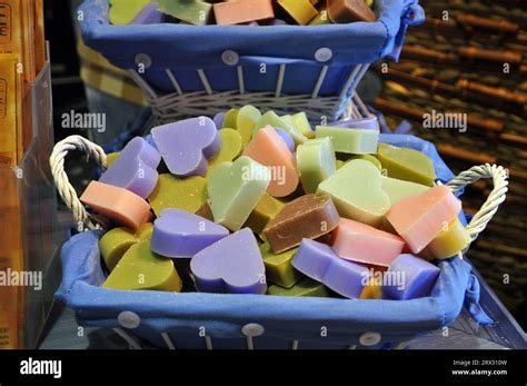 Traditional Marseille Soap Factory La Licorne Stock Photo Alamy