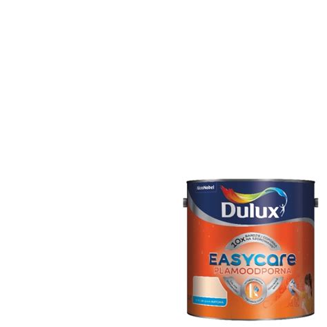 DULUX EasyCare Nieskazitelna Biel 2 5 L Farba do ścian i sufitów WinBud