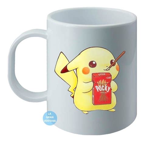 Taza Pikachu Pokémon De 11 Onzas En Cerámica Mercado Libre