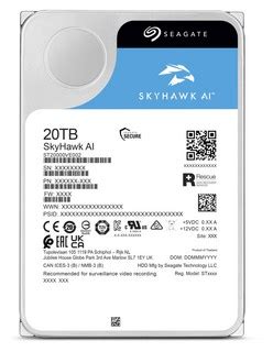 SEAGATE SkyHawk AI 20TB Dahili Sabitdisk Inventus