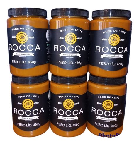 Kit 12 Unidades Doce De Leite Rocca Tradicional 450g Frete grátis