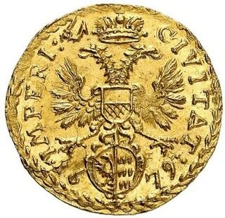 ½ Ducat Free Hanseatic city of Lübeck Numista