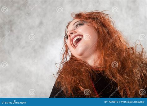 Laughing Crazy Young Woman Stock Photography - Image: 17732812