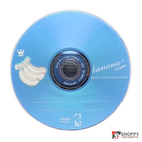 4.7GB Banana 10 Blank DVD - Shoppy Computers & Tech Solutions