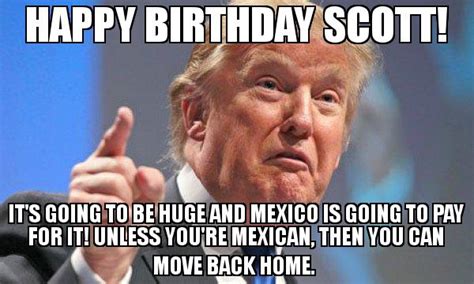 Happy Birthday Scott Meme MemesHappen