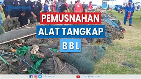 Pemkab Pangandaran Musnahkan Alat Tangkap Benih Bening Lobster Di