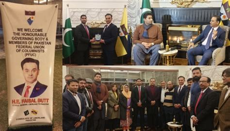 cgp  faisal butt hosted  dinner  honour  pfuc raz tv