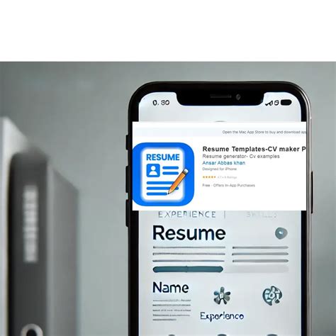 app    resume  iphone onlineresumaker
