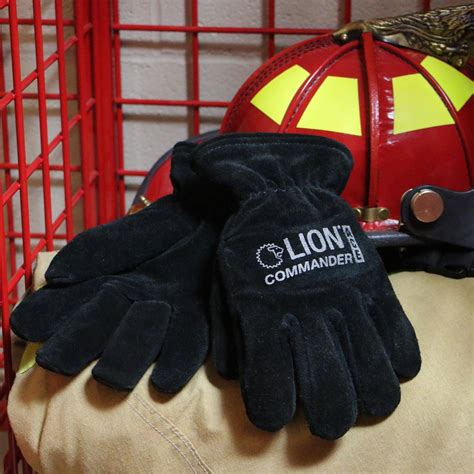 LION Commander ACE NFPA Cadet Firefighting Gloves Galls