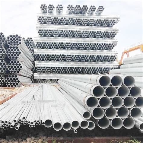 Scaffolding Tube Black Iron Hot DIP Galvanized Steel Round Pipe Steel Pipe And Steel Tube