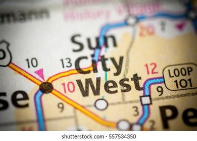 Sun City Arizona Map Royalty-Free Images, Stock Photos & Pictures ...