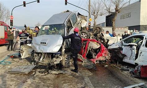 Bursa Ankara Kara Yolunda Zincirleme Trafik Kazas Ya Am Haberleri