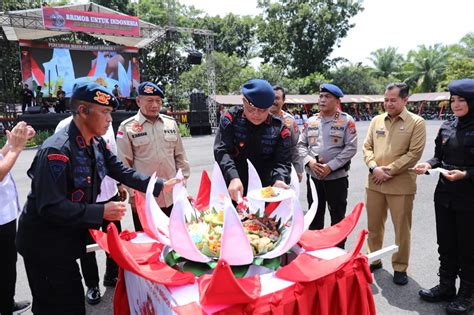 Wadankor Brimob Polri Resmikan Markas Komando Pasukan Brimob I Polri Di