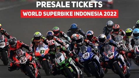 WSBK Indonesia 2022 Sebentar Lagi Tiket Sudah Bisa Dibeli Hari