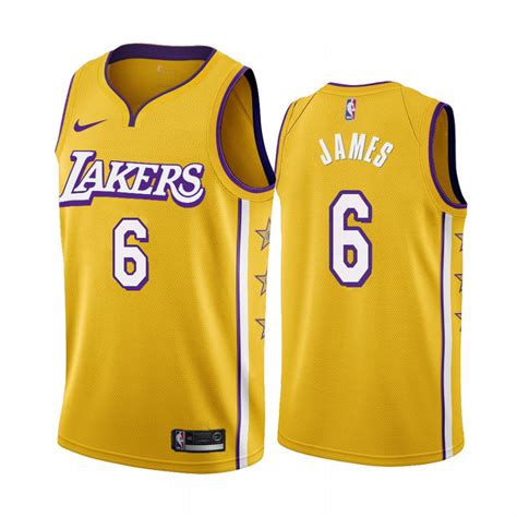 Nike Lakers #6 Lebron James Youth Unveil 2019-20 City Edition Swingman ...