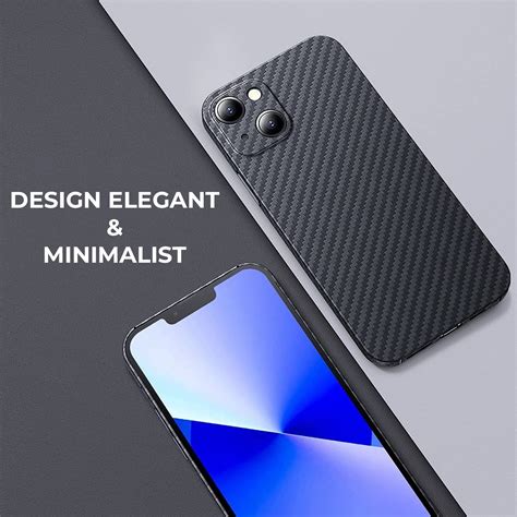 Husa Joyshell Cu Textura Fibra De Carbon Pentru Iphone Protectie