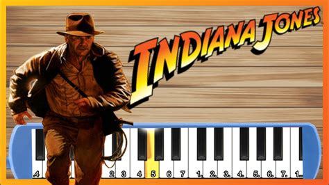 Tema Indiana Jones Melodica Notas Partitura Youtube