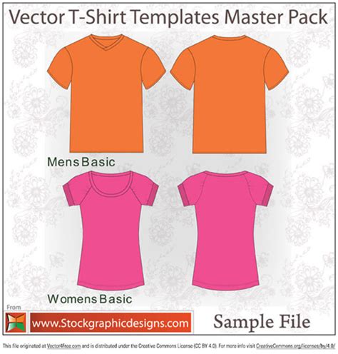 Vector T-shirt Template