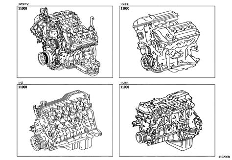 Partial Engine Assembly For Toyota Land Cruiser Hzj L Auto Parts