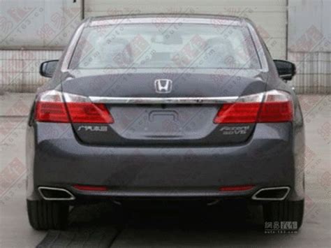 Spy Shots New Honda Accord Is Naked In China