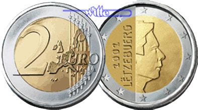 Luxemburg 2006 Kursmünze 2 Euro CH UNC MA Shops