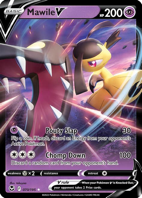 Mawile V Silver Tempest SIT 070 PkmnCards