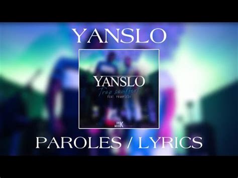 YANSLO Trop Souffert Paroles Lyrics YouTube