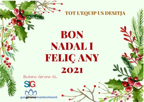 Bon Nadal I Feliç Any 2021