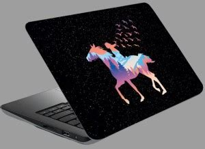 Gungun Unicorn Fantasy World Laptop Skin Cover Laminated Stickers Girls