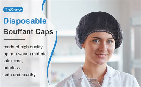 Amazon 120 Pcs Disposable Bouffant Caps 21 Inches Hair Nets For