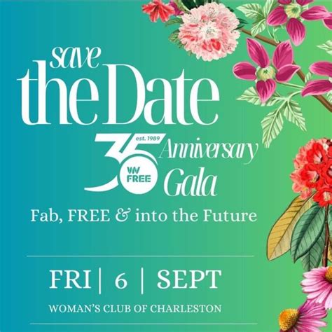 Wv Free 35th Anniversary Gala Charleston Womens Club 6 September